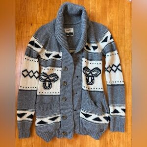 vintage TNA Cowichan cardigan